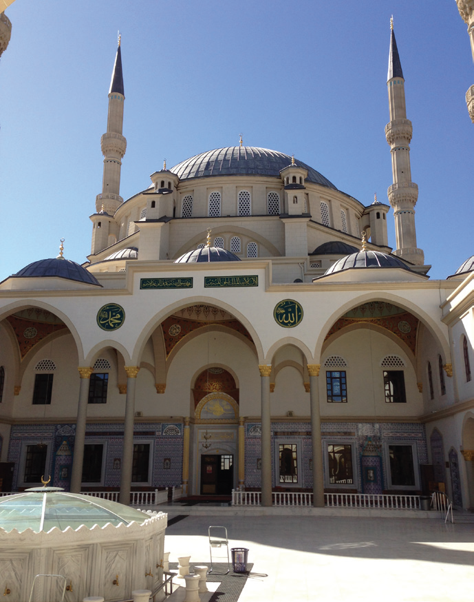 Nizamiye Mosque in Midrand, Johannesburg, South Africa